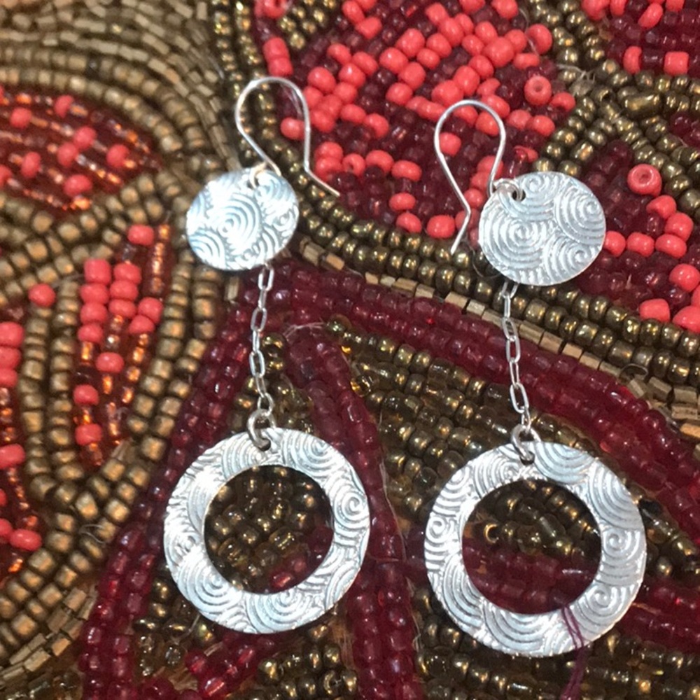 Sterling silver earrings